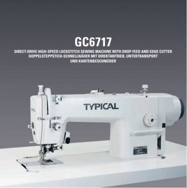 Industrial Typical Lockstitch Typical GC6717